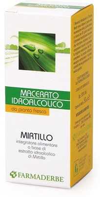 FARMADERBE MIRTILLO MACERATO IDROALCOLICO 50 ML