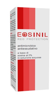 EOSINIL RED PROTECTION LOZIONE A BASE DI EOSINA AL 2% IN SOLUZIONE ACQUOSA 50 ML ANTIMICROBICO ANTIESSUDATIVO