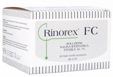 RINOREX FC SOLUZIONE SALINA IPERTONICA 7% 30 FIAL DA 5 ML