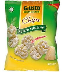 GIUSTO SENZA GLUTINE CHIPS FORMAGGIO 30 G