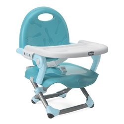 CHICCO BOOSTER SEAT POCKET SNACK LIGHT BLUE
