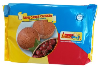 AMINO' HAPPY D MINI CAKES CILIEGIA 160 G