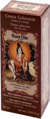 HENNE COLOR NUANCE CASTANO SCURO CHATAIN FONCE