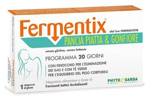 FERMENTIX PANCIA PIATTA E GONFIORE 20 COMPRESSE