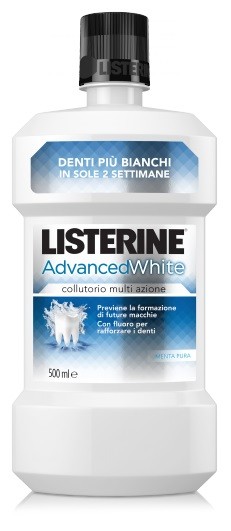 LISTERINE ADVANCE WHITE 500 ML
