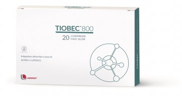 TIOBEC FAST SLOW 800 20 COMPRESSE 32 G