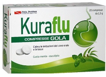 KURAFLU GOLA EUCALIPTO 20 COMPRESSE 1,5 G