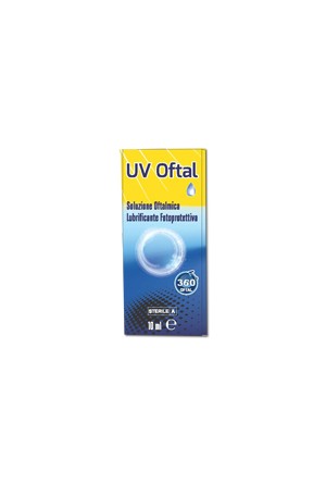 UV OFTAL SOLUZIONE OFTALMICA LUBRIFICANTE FOTOPROTETTIVA 10 ML