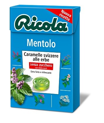 RICOLA MENTOLO SENZA ZUCCHERO 50 G