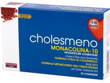 CHOLESMENO MONACOLINA 10 30 COMPRESSE 30 G