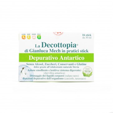 DECOPOCKET DEPURATIVO ANTARTICO CON STEVIA 16 X 30 ML