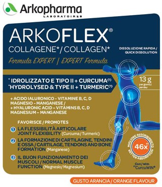 ARKOFLEX EXPERT COLLAGENE ARANCIA POLVERE 390 G