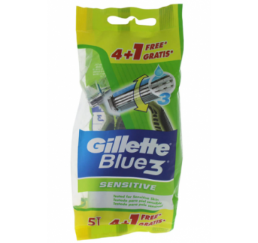 GILLETTE BLUE3 SENS 4 PEZZI + 1 G