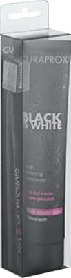 CURAPROX BLACK IS WHITE DENTIFRICI SBIANCANTI 1 DENTIFRICIO DA 90ML + 1 SPAZZOLINO