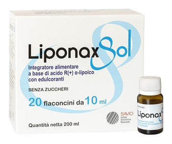 LIPONAX SOLUZIONE 20 FLACONCINI 10 ML