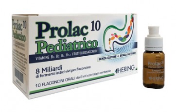 PROLAC10 PEDIATRICO FERMENTI LATTICI 10 FLACONCINI 8 ML