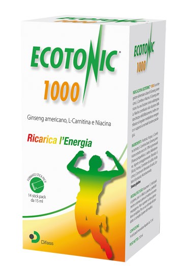 ECOTONIC 1000 14 STICK PACK 15 ML