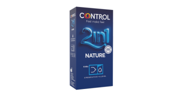 CONTROL 2IN1 NEW NATURE 2,0 + NATURE LUBE 3+ 3 PEZZI