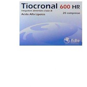 TIOCRONAL 300HR 30CPR 9G. INTEGRATORE DI ACIDO ALFA LIPOICO