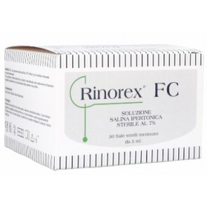 RINOREX FC SOLUZIONE SALINA IPERTONICA 7% 30 FIAL DA 5 ML