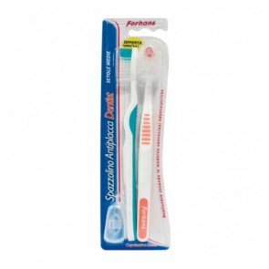 FORHANS TWIN PACK 2 SPAZZOLINI DENTIST