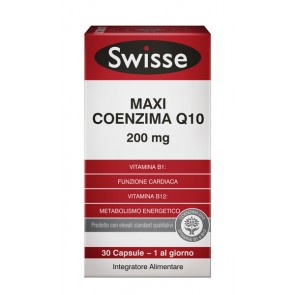 SWISSE MAXI COENZIMA Q10 200 MG 30 CAPSULE