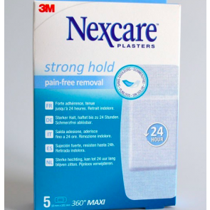 CEROTTO NEXCARE STRONG PADS 360 MAXI 5 PEZZI