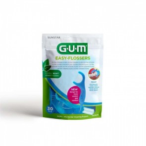 GUM EASY FLOSSERS FORCELLA 30 PEZZI NEW