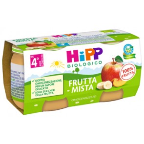 HIPP OMOGENEIZZATO FRUTTA MISTA 2 X 80 G